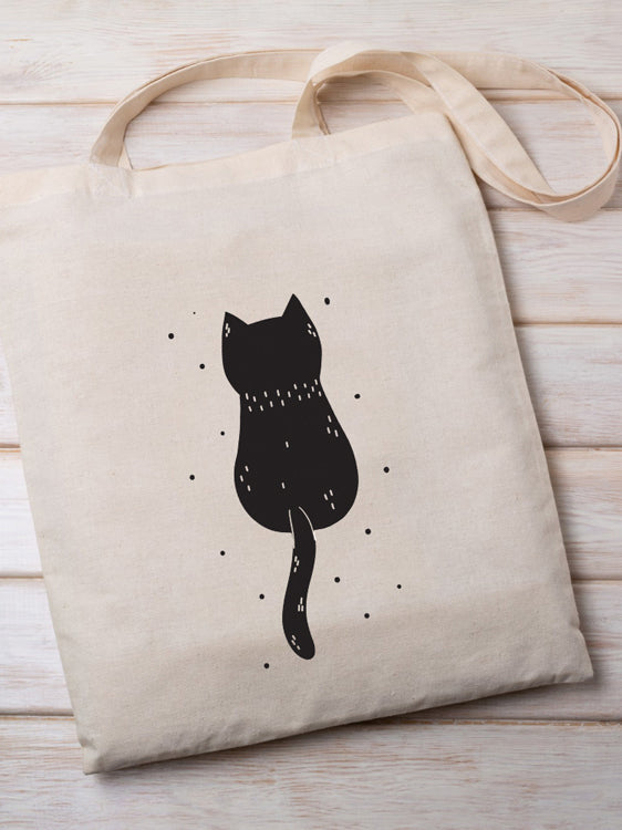 Cat back - Platnena torba