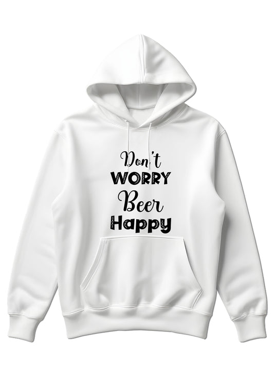 Don't worry, beer happy - Hoodie dugi rukavi