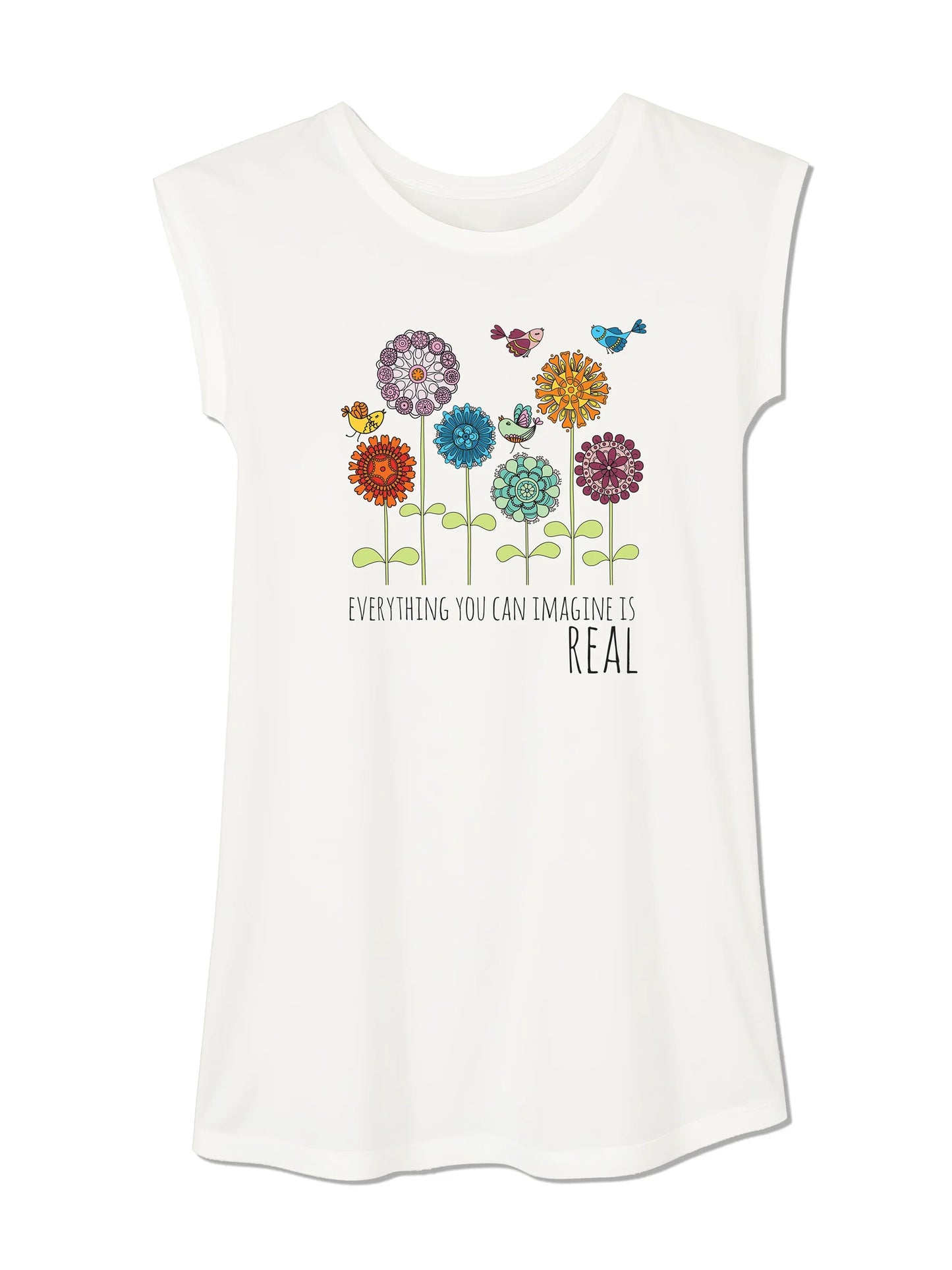 Everything you can imagine is real - Tunika kratki rukavi