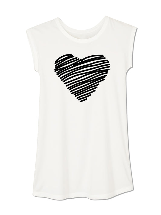 Heart - Tunika kratki rukavi