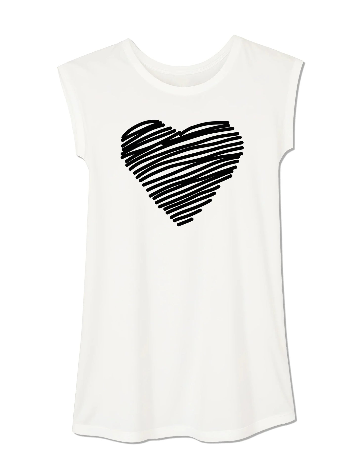 Heart - Tunika kratki rukavi