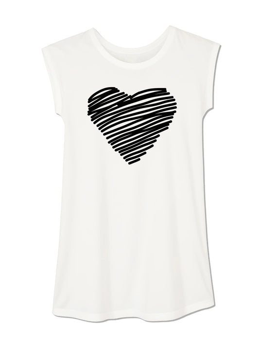 Heart - Tunika kratki rukavi