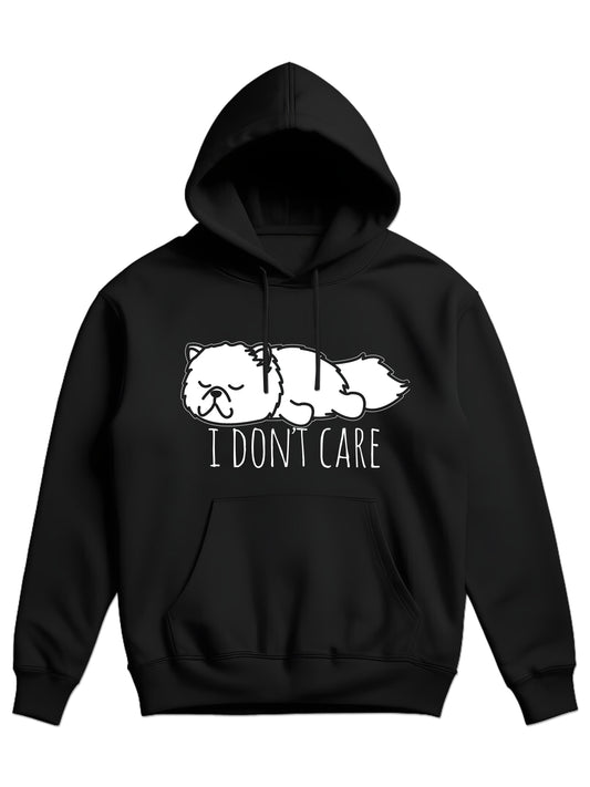 I don't care - Hoodie dugi rukavi