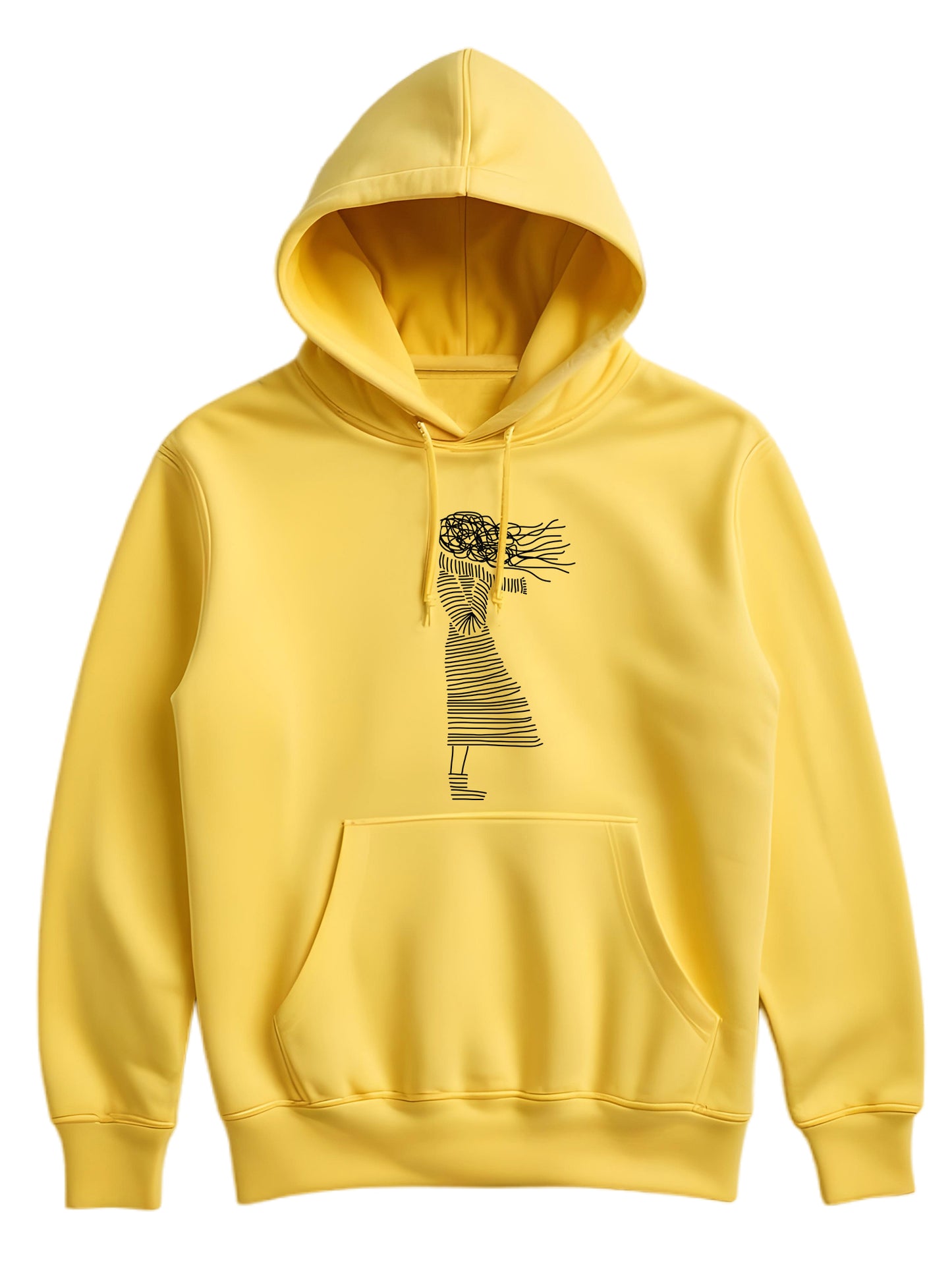 Lines - Hoodie dugi rukavi
