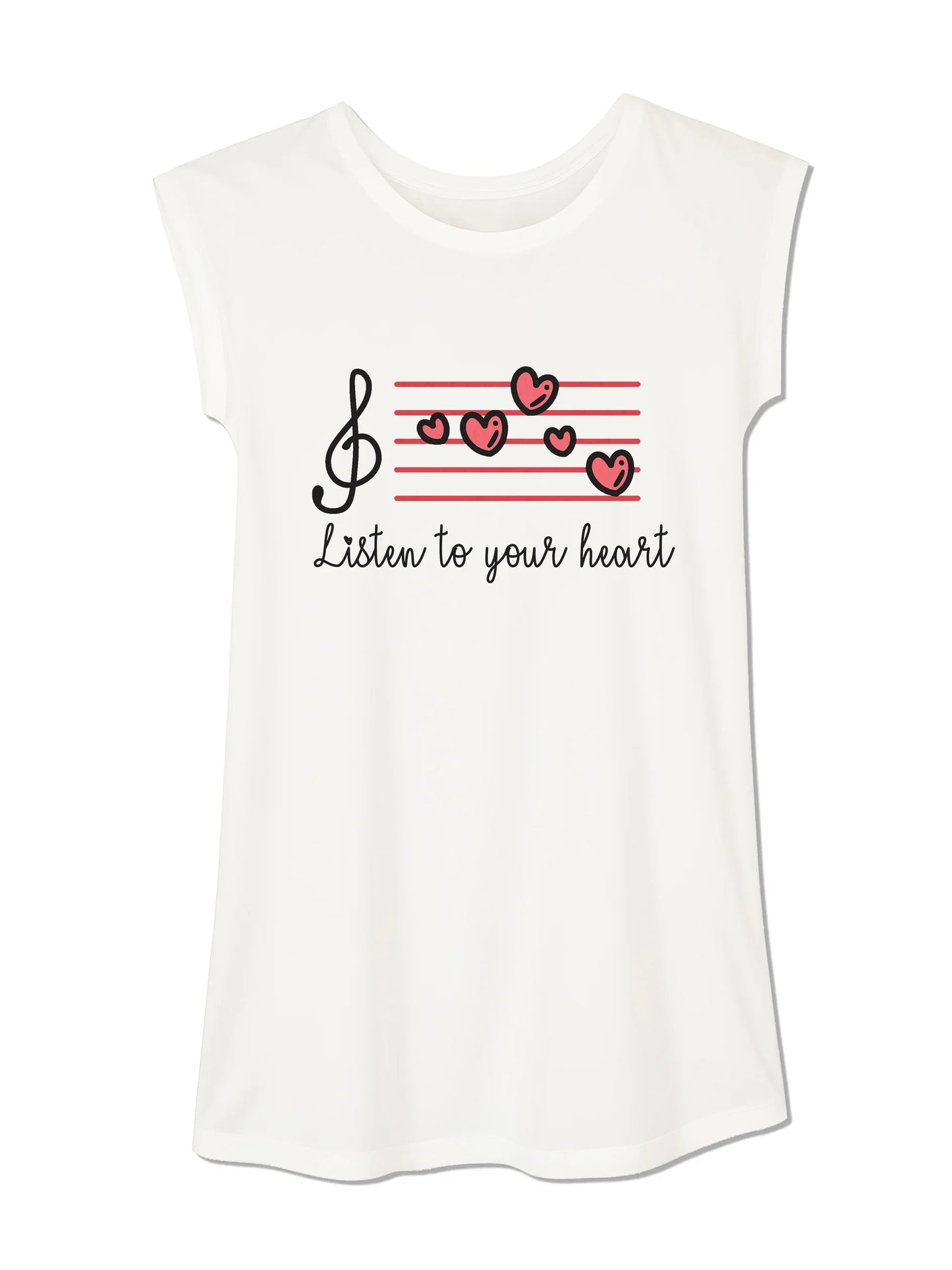 Listen to your heart - Tunika kratki rukavi