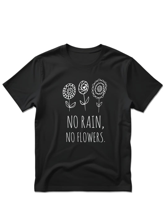 No rain, no flowers - Majica kratki rukavi