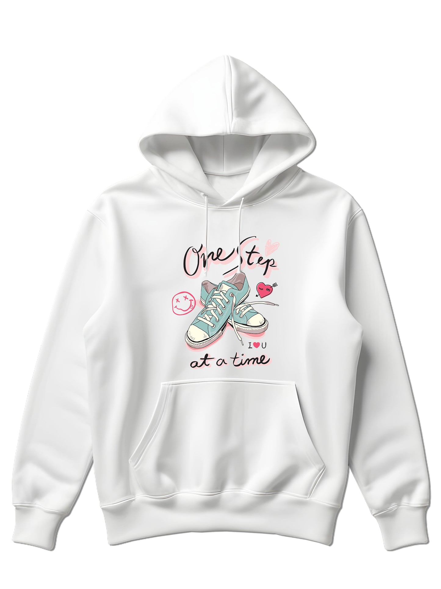 One step at a time - Hoodie dugi rukavi