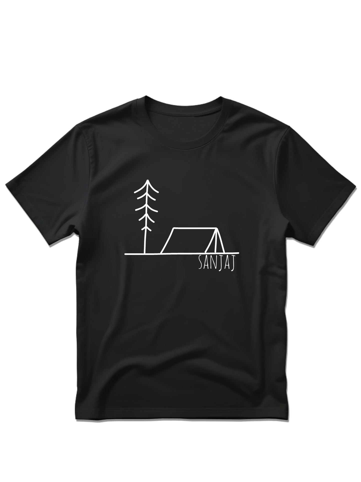 Sanjaj - Unisex majica kratki rukavi crna XL