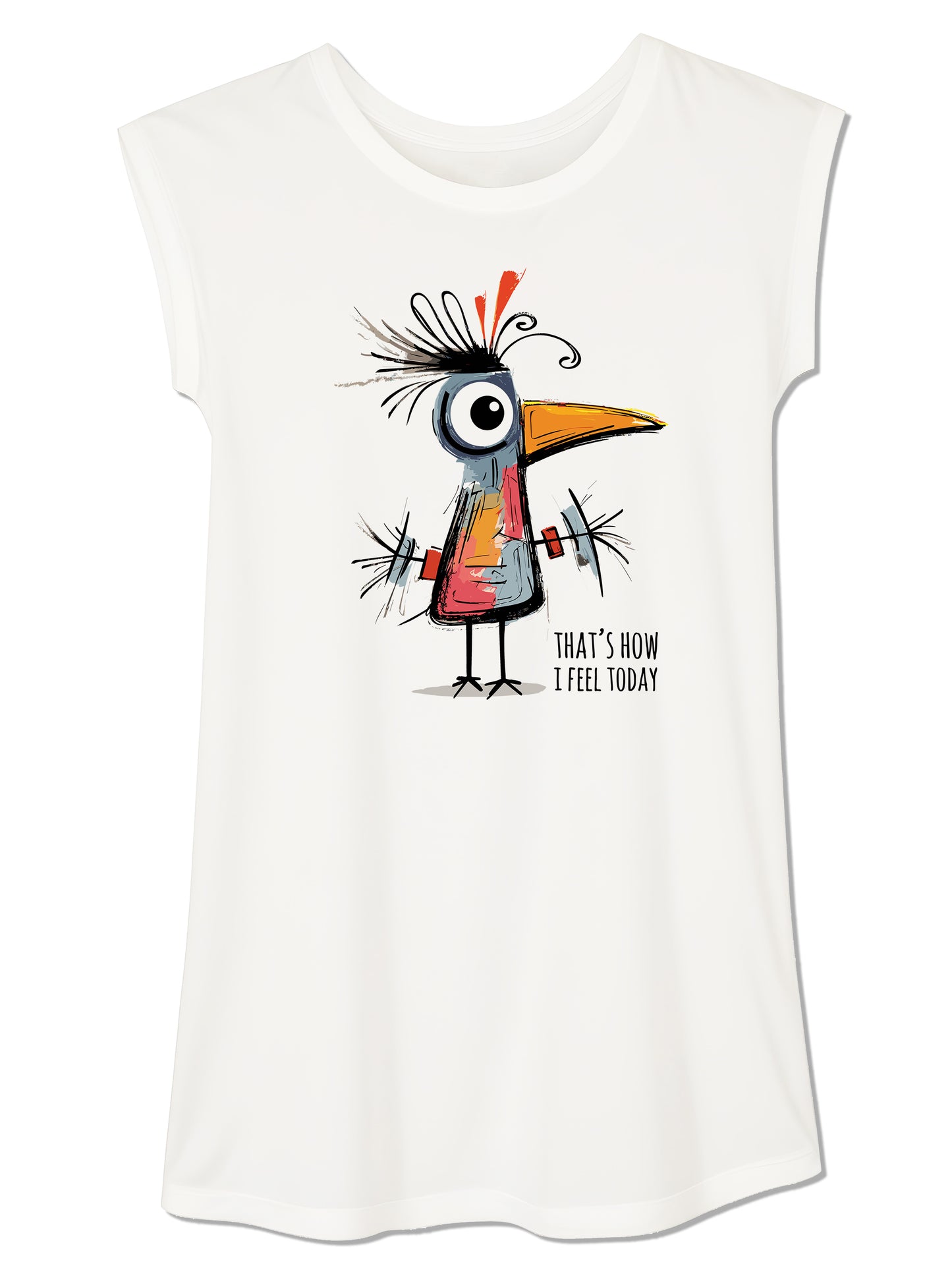 That's how I feel today - Tunika kratki rukavi