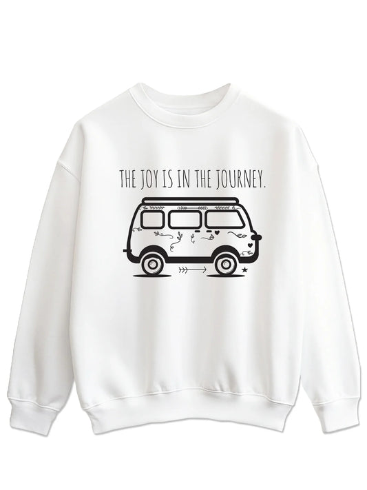 The joy is in the journey - Majica dugi rukavi