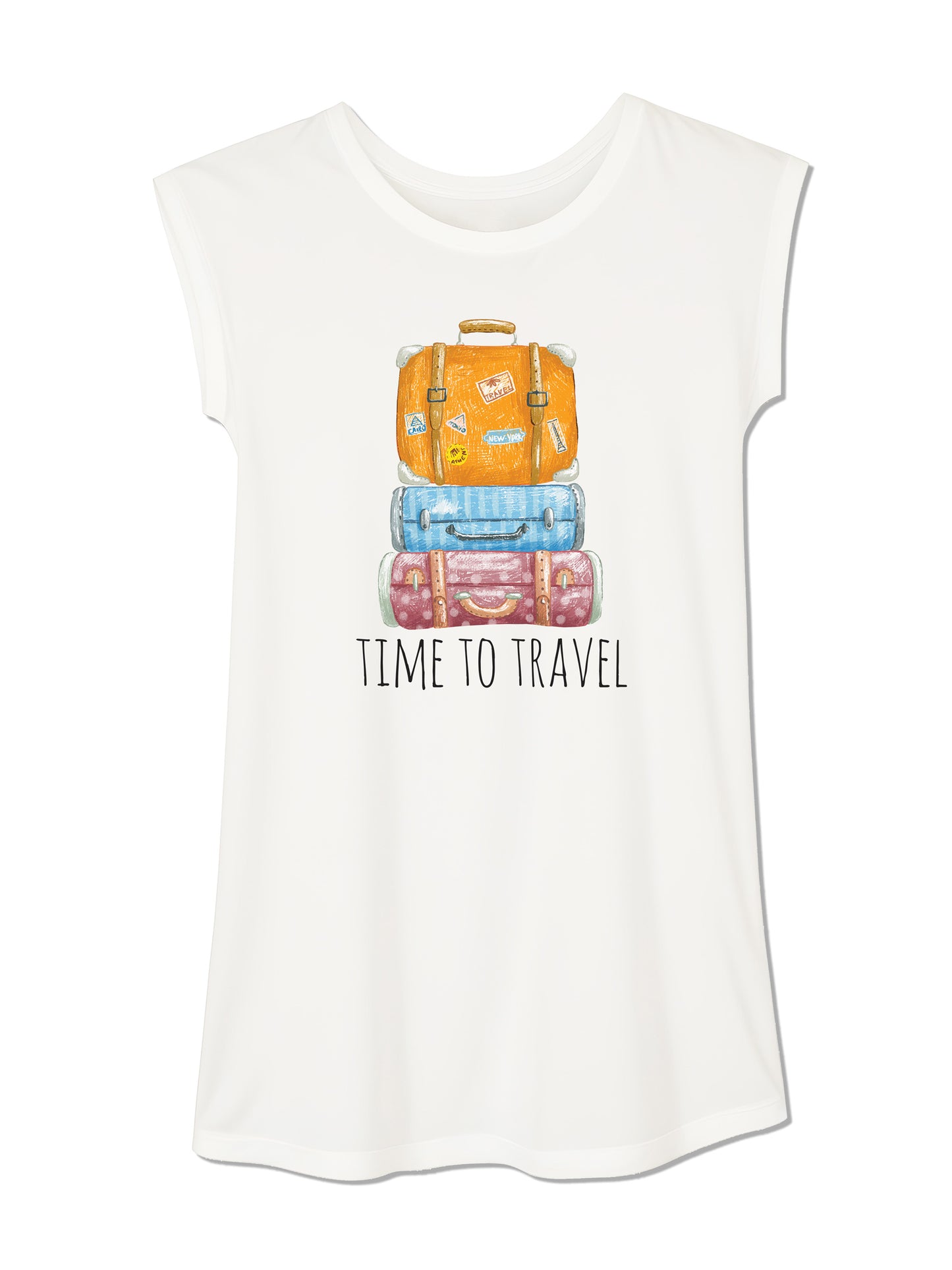 Time to travel - Tunika kratki rukavi