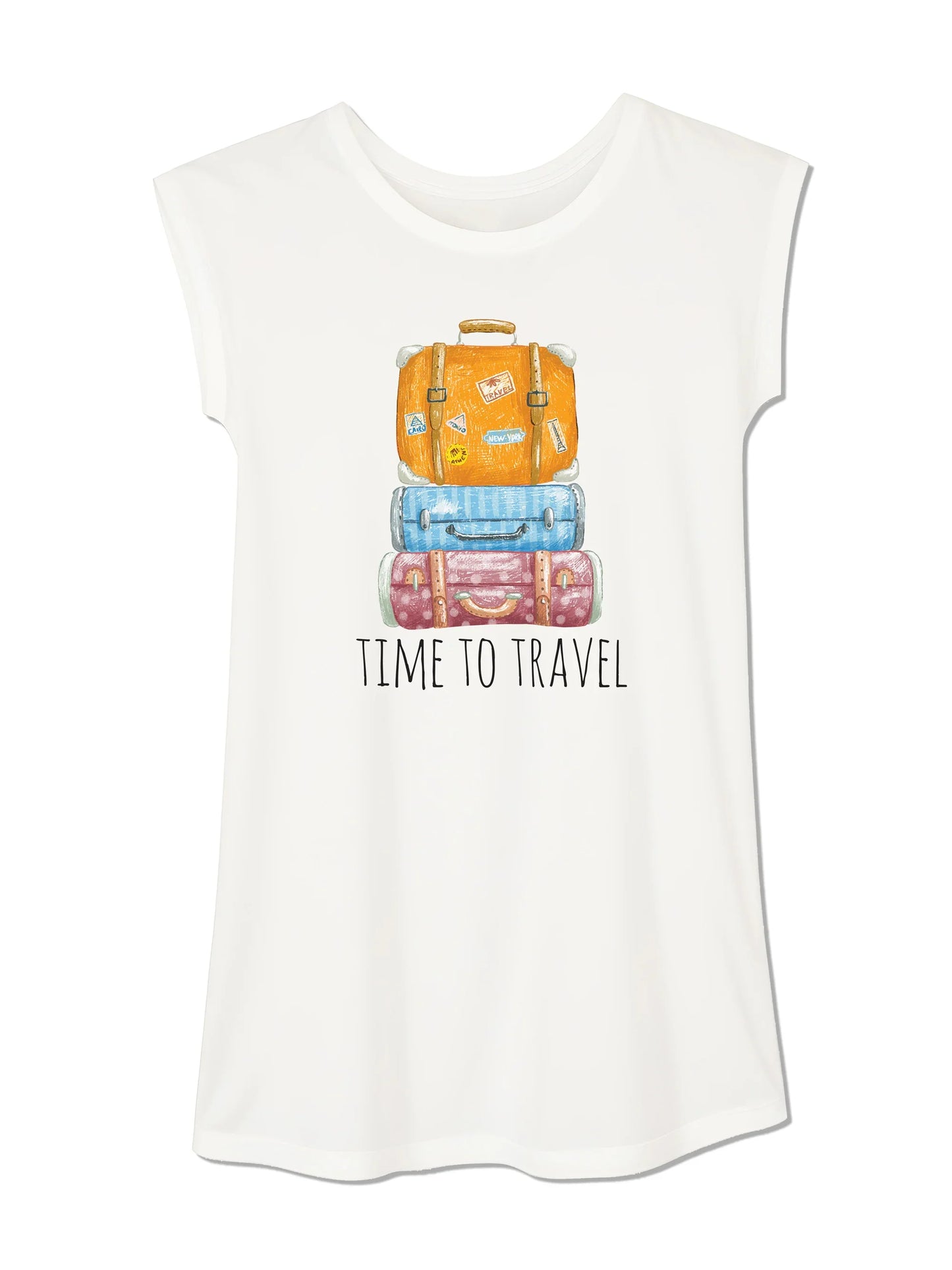 Time to travel - Tunika kratki rukavi