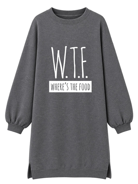 WTF where's the food - Tunika dugi rukavi