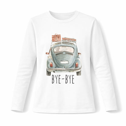 Bye-bye - Pamučna majica dugi rukavi