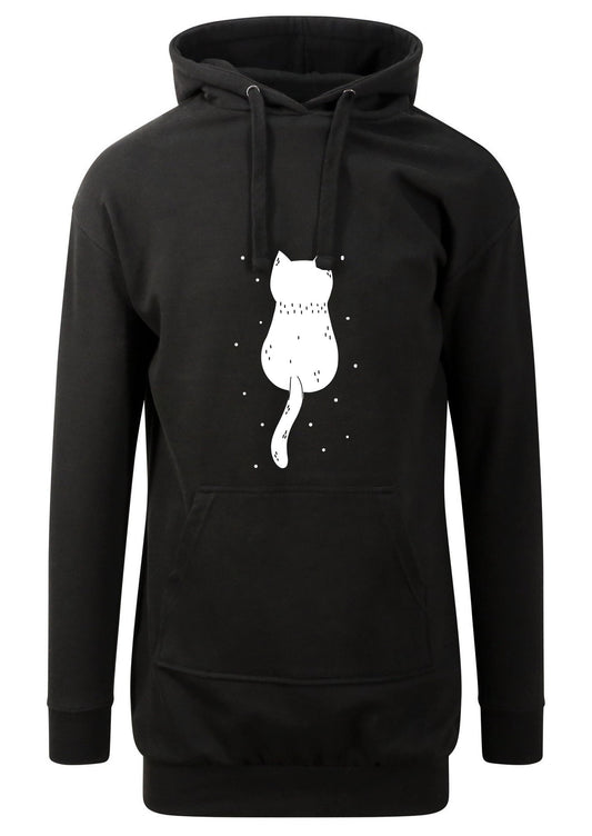 Cat back - Hoodie haljina