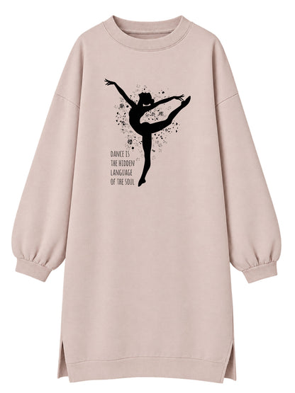 Dance is the hidden language of the soul - Tunika dugi rukavi