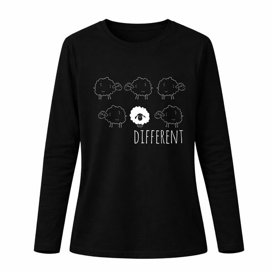 Different - Pamučna majica dugi rukavi