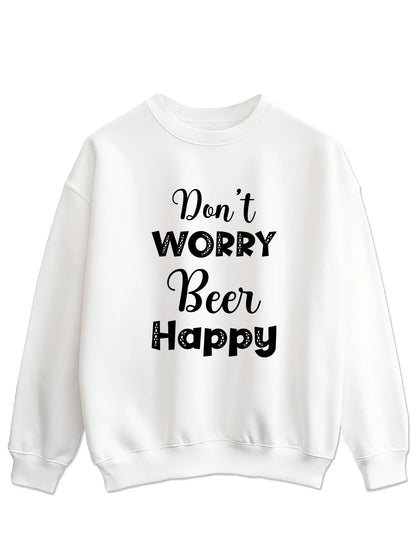 Don't worry, beer happy - Majica dugi rukavi