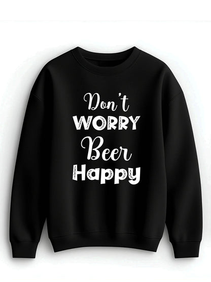 Don't worry, beer happy - Majica dugi rukavi