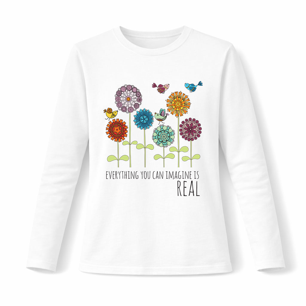 Everything you can imagine is real - Pamučna majica dugi rukavi