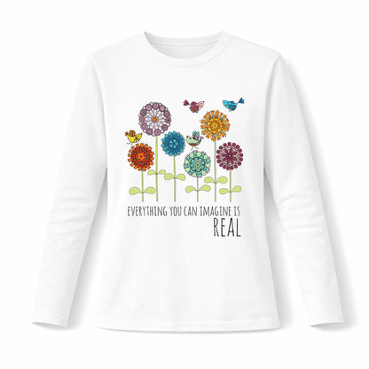 Everything you can imagine is real - Pamučna majica dugi rukavi