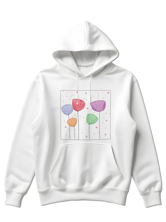 Flowers - Hoodie dugi rukavi