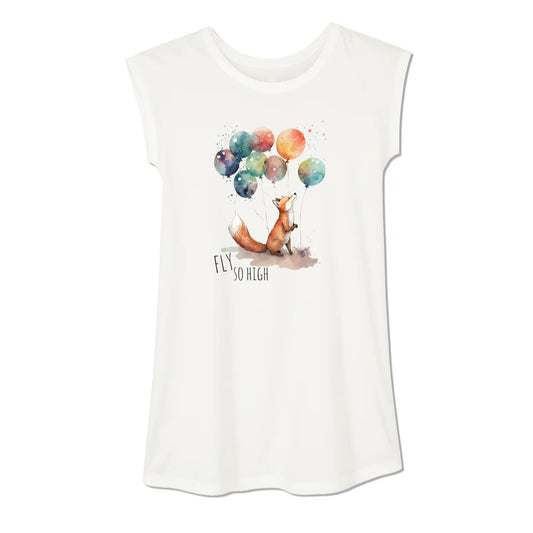 Fly so high - Tunika kratki rukavi bijela L/XL