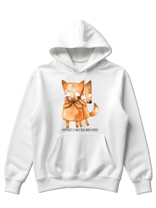 Happiness is only real when shared - Hoodie dugi rukavi