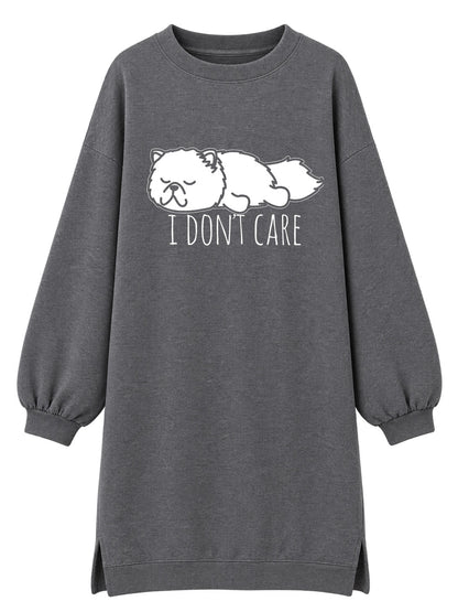 I don't care - Tunika dugi rukavi