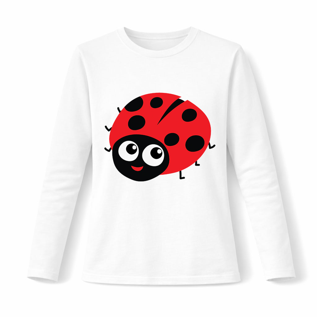 Ladybug - Pamučna majica dugi rukavi