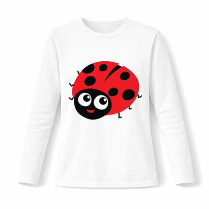 Ladybug - Pamučna majica dugi rukavi