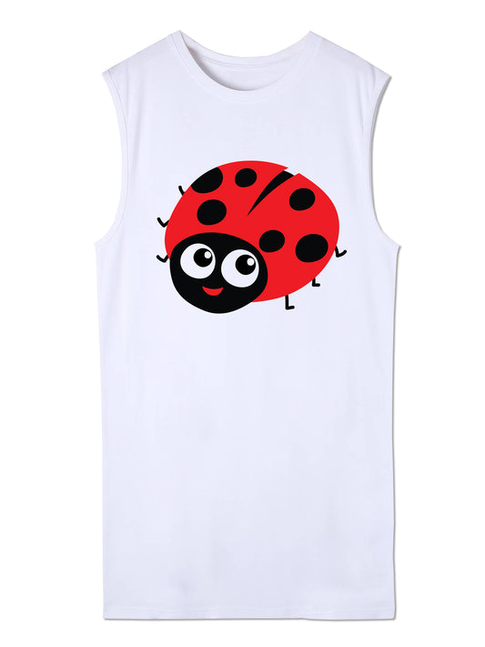 Ladybug - Haljina bez rukava bijela