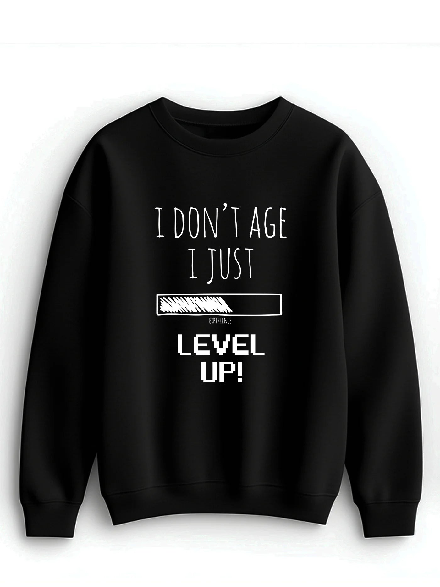 I don't age, I just level up - Majica dugi rukavi