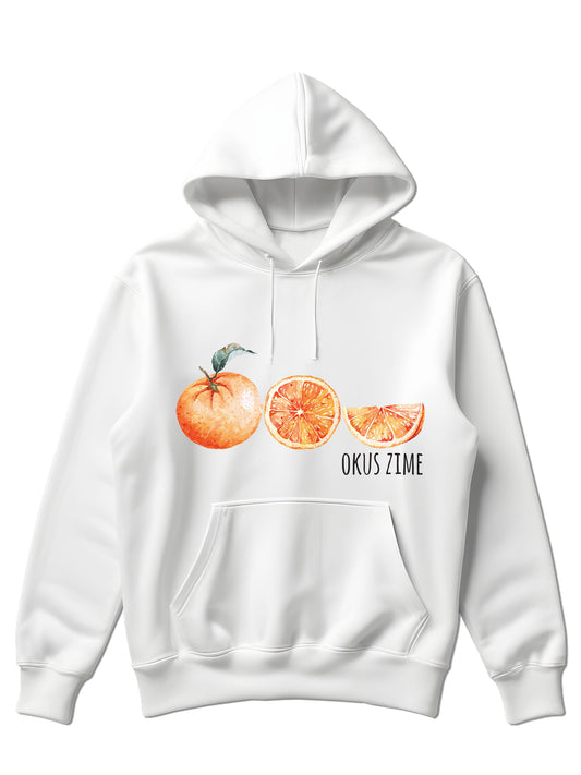 Okus zime - naranča - Hoodie dugi rukavi