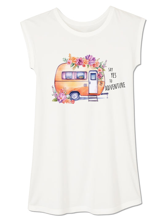 Say yes to adventure - Tunika kratki rukavi