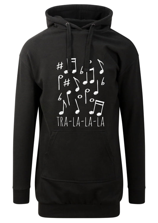 Tra la la - Hoodie haljina