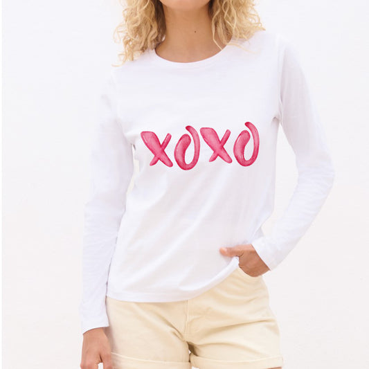 Xoxo - Pamučna majica dugi rukavi